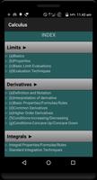Calculus Quick Reference poster