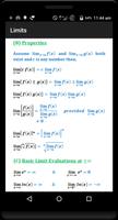 Calculus Quick Reference screenshot 1