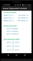 Trigonometry Quick Reference capture d'écran 3