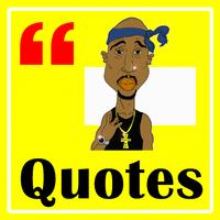 برنامه‌نما Quotes Tupac Shakur عکس از صفحه