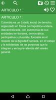 Constitution of Colombia تصوير الشاشة 1