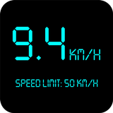 GPS Speedometer, Distance Meter icône