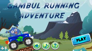 Gombal Cate Running Adventure ポスター