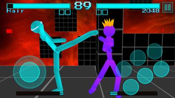 Stickman Fighting Neon Warrior اسکرین شاٹ 1