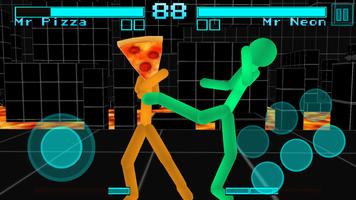 Stickman Fighting Neon Warrior اسکرین شاٹ 3