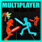 Stickman Neon Warrior Multiplayer icône