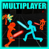 stickman neon warriors multijugador icono