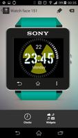 Radioactive Clock widgets SW2 الملصق
