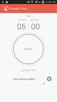 Instant Noodle Timer Affiche