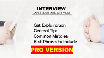 Interview Question and Answers  Pro version Plakat