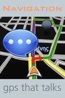 GPS Navigation with Voice पोस्टर