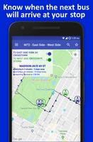 2 Schermata NYC Live Bus Tracker & Map