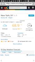 NYC Weather & More! screenshot 3