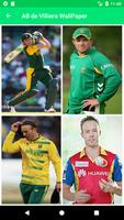 AB de Villiers WallPaper Affiche