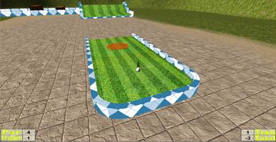 Concours Golf 3D plakat