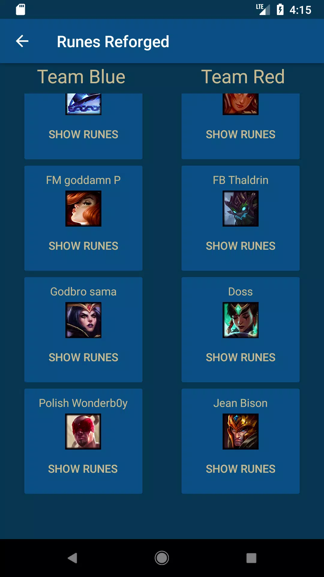 Runes Reforged LOL randomizer APK for Android Download