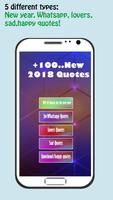 New year quotes 2018 +100 plakat