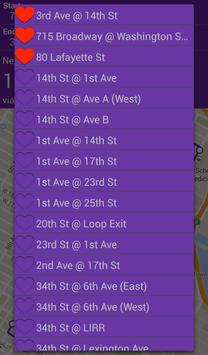 NYU Bus Tracker screenshot 1