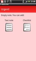 E-note.me - to do lists/notes screenshot 1
