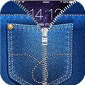 Jeans Zipper Lock Screen