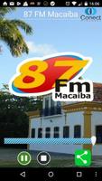 87 FM Macaíba Plakat