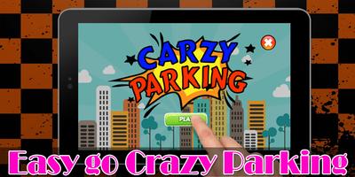 Crazy Car Parking Game Free Cartaz