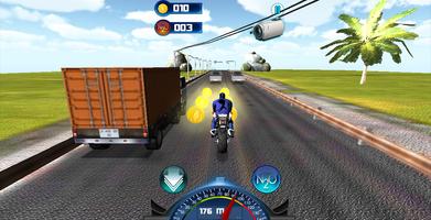 Moto Racer Traffic Mass 3D capture d'écran 1