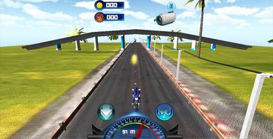 Moto Racer Traffic Mass 3D capture d'écran 2