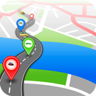 GPS Route Finder without Internet- Free biểu tượng