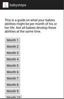 Baby Development Guide Plakat