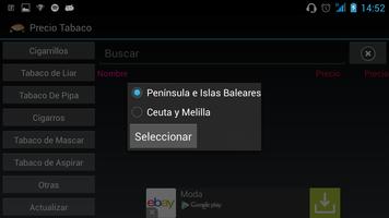 Precio Tabaco Screenshot 2