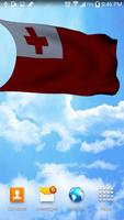 Tonga Flag 3D Free 截图 1