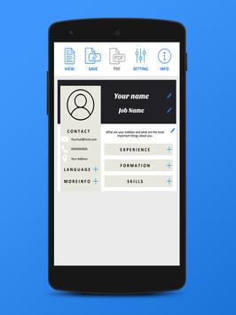 free cv creator for android apk download