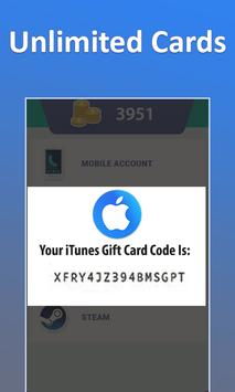 Free Itunes Gift Card Codes Poster Screenshot