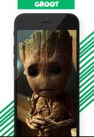 Groot Baby Wallpaper HD الملصق