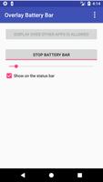 Overlay Battery Bar ポスター