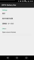 ORTK Battery Bar syot layar 1