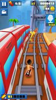 Subway 3D Train Surf скриншот 3