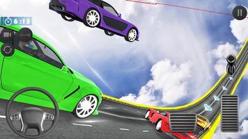 Impossible Car Crash Stunts Car Racing Game capture d'écran 3