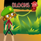 Bloons Stickman Adventure Games World icône