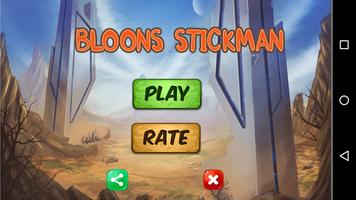 Bloons Stickman Adventure Games World পোস্টার