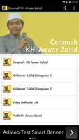Ceramah Lucu: KH Anwar Zahid स्क्रीनशॉट 1