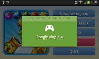 Fruit Crash And Jumper Boom capture d'écran 1