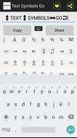 Text Symbols Go ภาพหน้าจอ 3