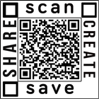 QR Code Scan Save Create icon