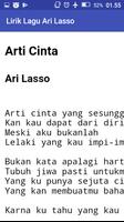 برنامه‌نما Lirik Lagu Ari Lasso عکس از صفحه