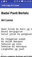برنامه‌نما Lirik Lagu Ari Lasso عکس از صفحه
