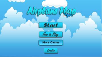 Airplane Flap-poster