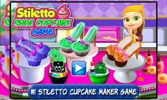 Stiletto Shoe Cupcake Maker Je Affiche