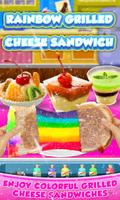 Rainbow Grilled Cheese Sandwic पोस्टर